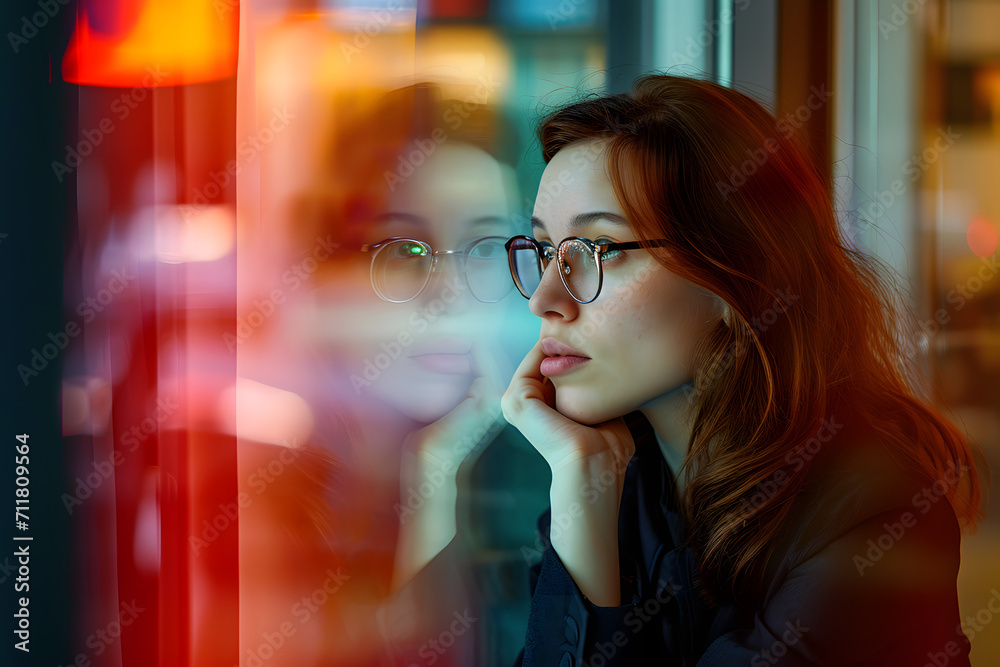 business woman making a decision, business woman, woman, strong woman, hard working  woman