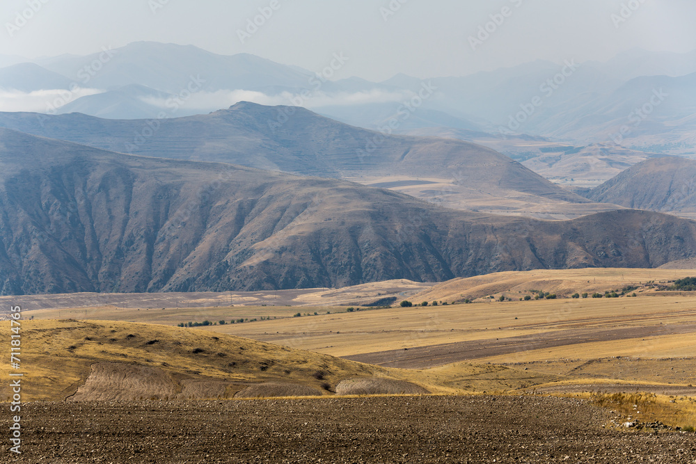 Obraz premium View of the mountains in Armenia
