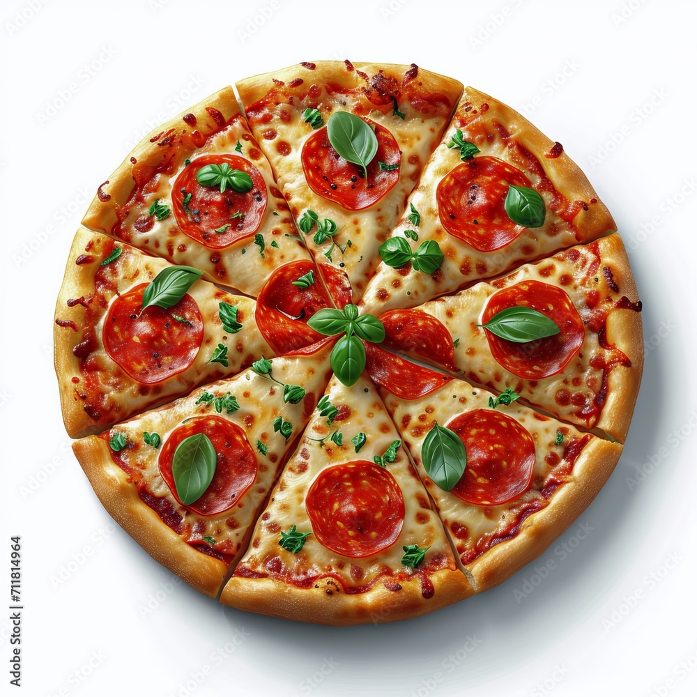 3D Pizza Icon 3D Pizza Icon