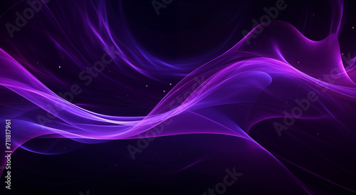Purple Color Wave | Beautiful Wallpaper Design | Abstract Art