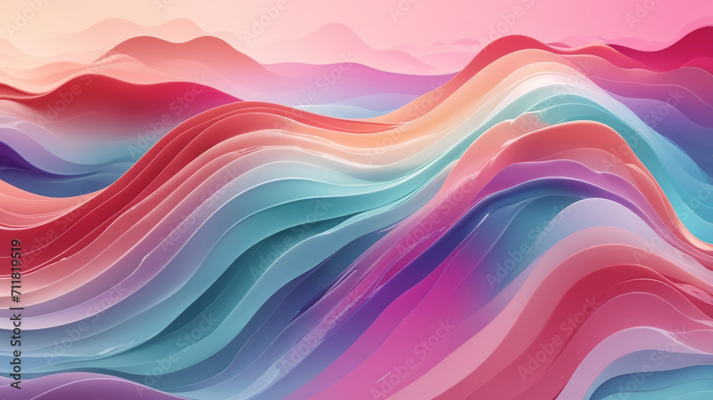 abstract colorful background with waves abstract colorful background with waves