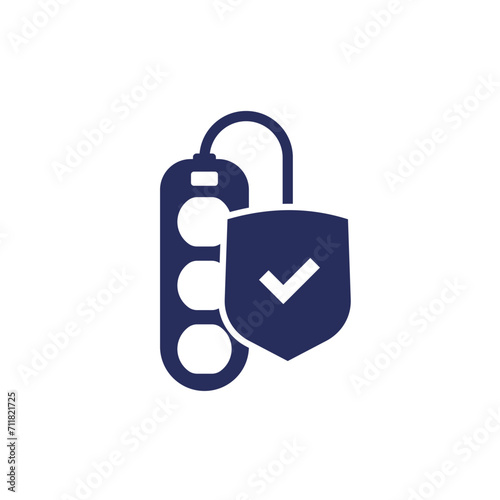 surge protector or power strip icon