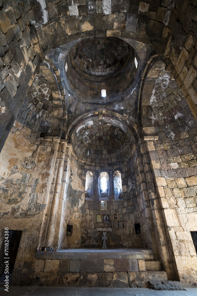Interior of Surp Stepanos Church in Monastery Vorotnavank in Armenia