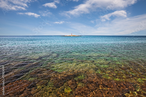 Porec, Istria, Croatia: marine landscape of the Adriatic sea