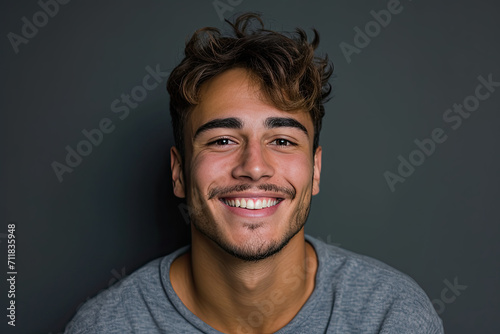 A young man with a beard is smiling for the camera © MagnusCort