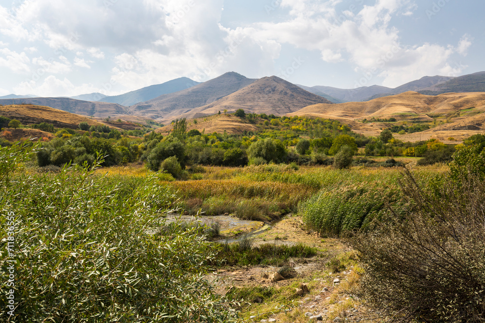 Fototapeta premium View of the mountains in Armenia