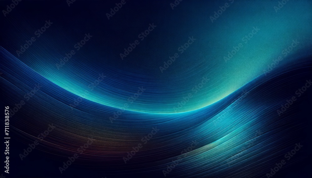 Fototapeta premium ich Navy to Vibrant Teal Textured Gradient Background