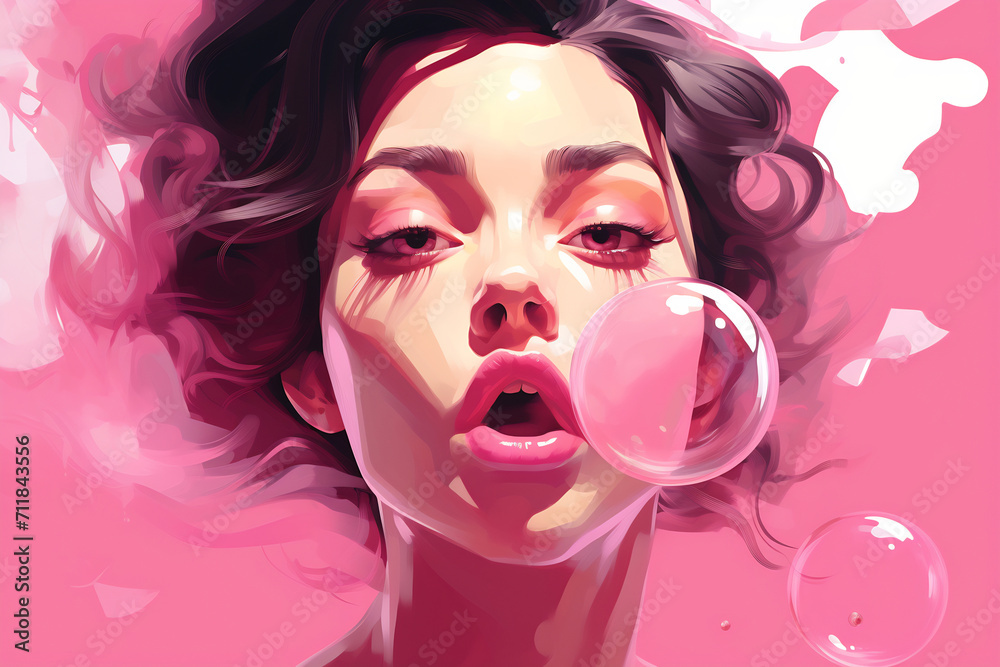 Pink Bubblegum Fantasy