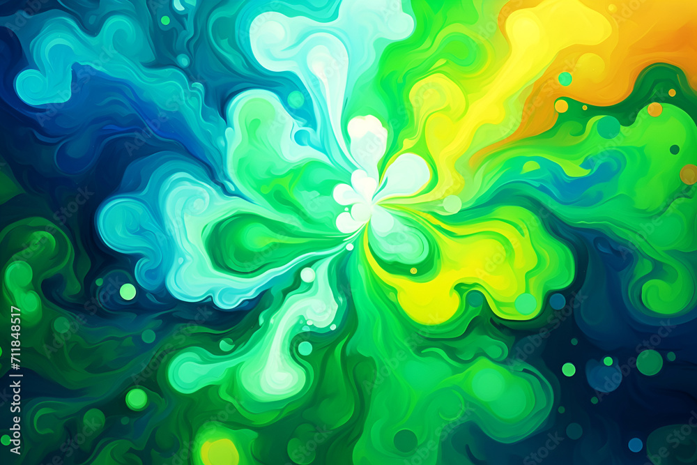 Surreal background for Saint Patrick's Day. Surreal background for Saint Patrick's Day.