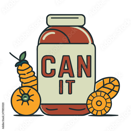Can It - Canning Preserves Logo Image 