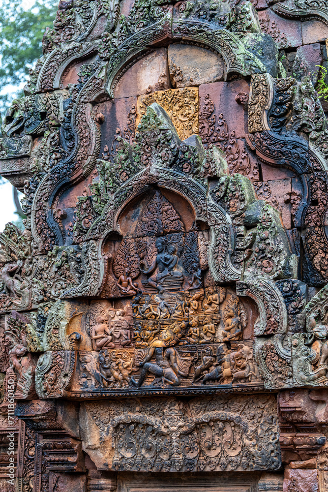 detail of the temple