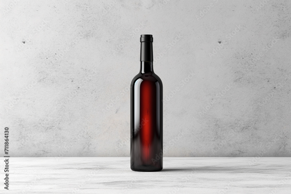Empty water bottle mockup with luxury background Empty water bottle mockup with luxury background