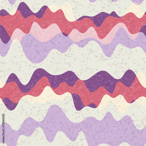 Stylish wave fluid vector seamless pattern.