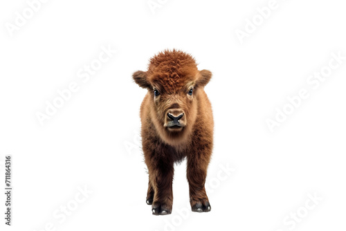 A baby bison Generative AI