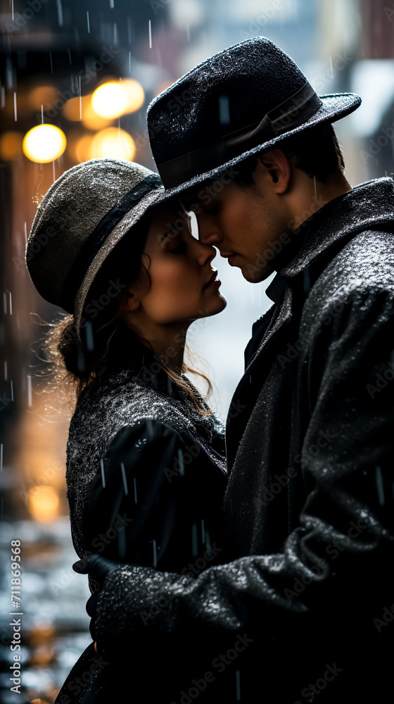 Man and woman face to face. Tenderness and love. Lovers and happy. Man and woman face to face. Tenderness and love. Lovers and happy.
