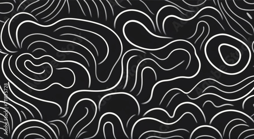 black and white seamless pattern