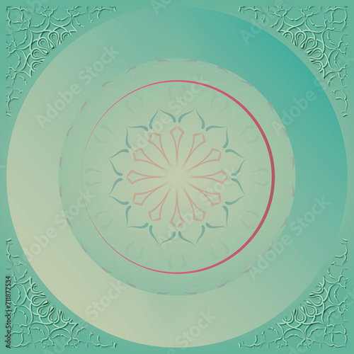 background with flowers