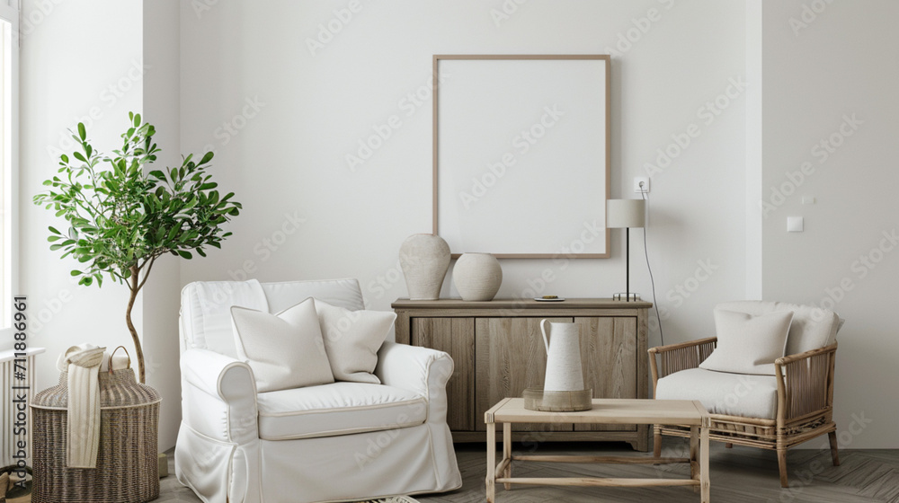 Empty background frame in modern room concept. Green room frame. Baby room frame. Photo frames. backgrounds