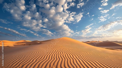 beautiful desert on a beautiful sunset in high definition and very dry quality HD © Marco