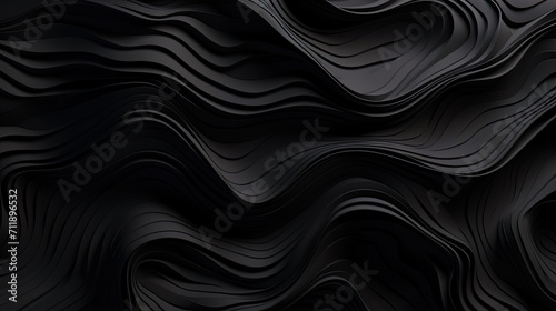 Dark shades in an organic style abstract forms that create a visual pattern