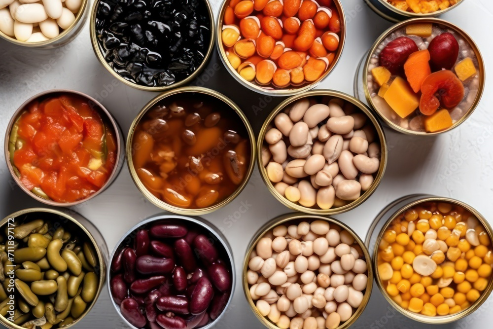 can vegetables, jars with food can vegetables, jars with food