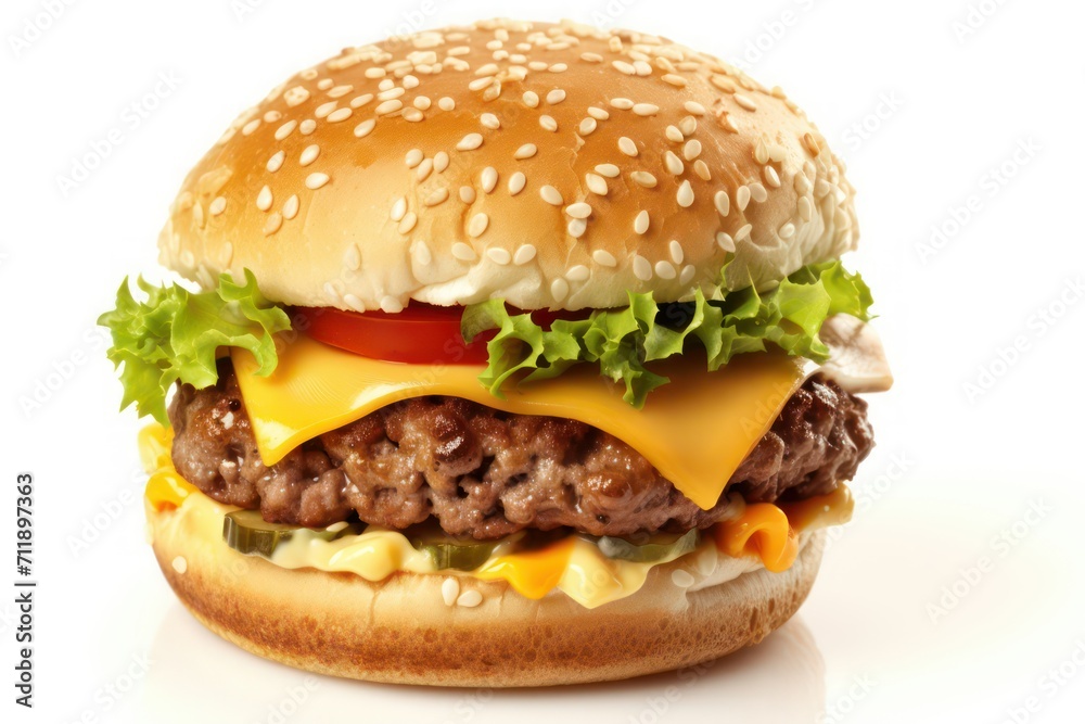 hamburger on a wooden table hamburger on a wooden table