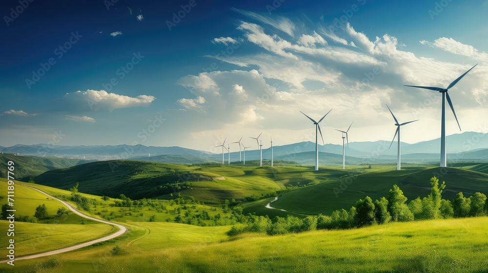 renewable eco green background illustration organic earth, friendly recycle, energy planet renewable eco green background