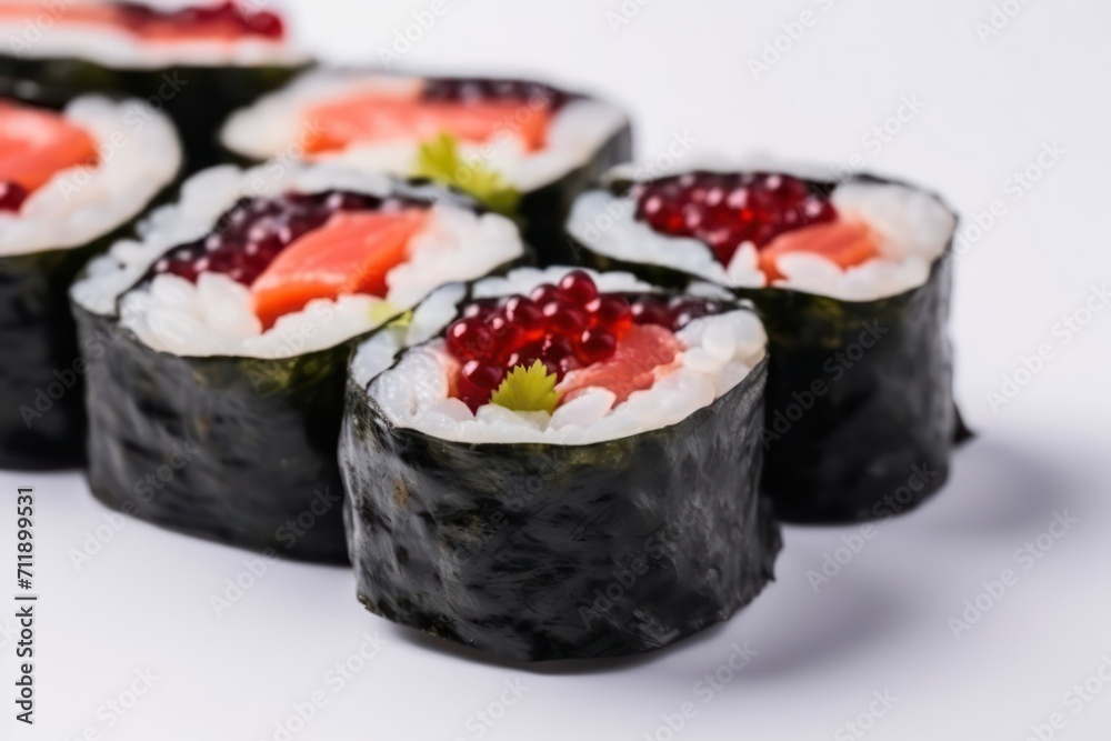 sushi on a plate sushi on a plate
