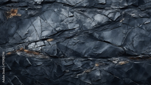 Realistic, dark gray stone granite background texture