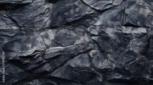 Realistic, dark gray stone granite background texture