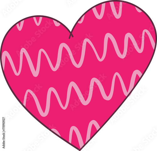 Romantic Elements. Valentine's day image. Islated object.