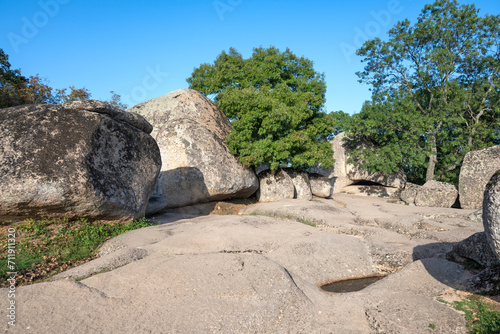 Ancient Sanctuary Begliktash near town of Primorsko, Bulgaria