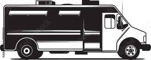 Urban Eats Excursion Food Truck Vector Design for City Tastes 