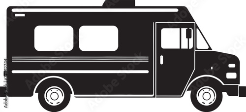 Urban Eats Excursion Food Truck Vector Design 