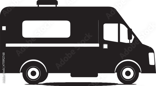 Rolling Flavor Rendezvous Vector Icon for Mobile Culinary Adventures 