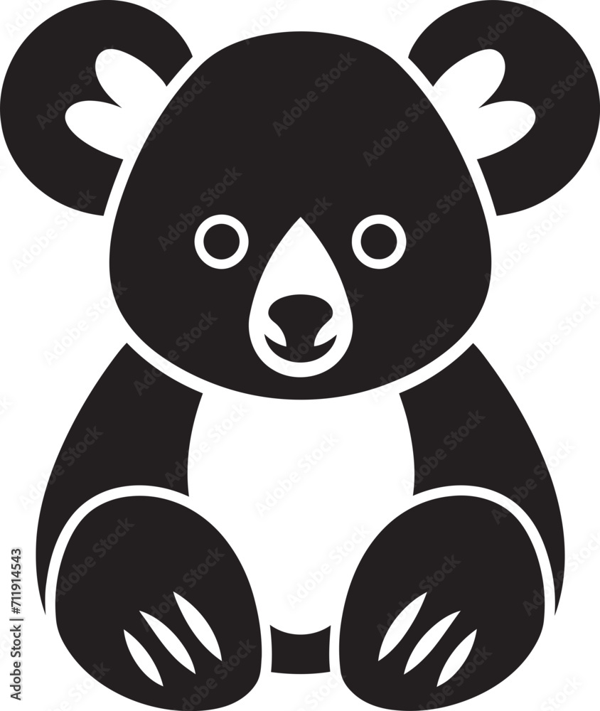 Australian Arboreal Emblem Koala Vector Logo for Nature Harmony Australian Arboreal Emblem Koala Vector Logo for Nature Harmony