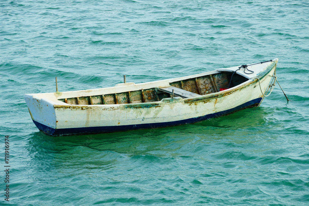 Boat on water surface Boat on water surface
