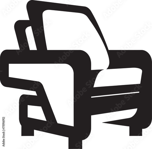 Zenith Comfort Insignia Modern Relaxing Chair Vector Design for Relaxation 