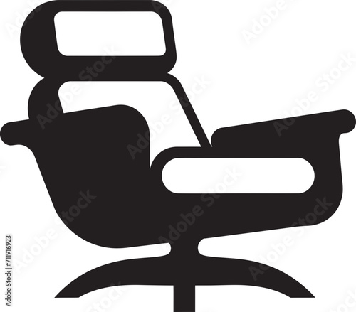 Zenith Comfort Badge Vector Logo for Cozy and Stylish Lounge Chair 