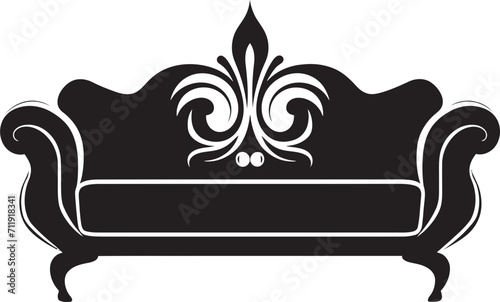 Plush Panache Crest Luxurious Sofa Set Icon for Elegant Living 