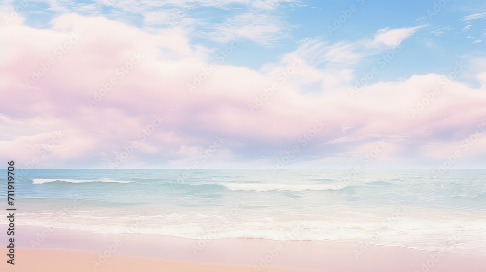 colors pastel summer background illustration soft light, vibrant sunny, beach ocean colors pastel summer background