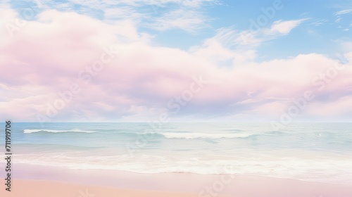 colors pastel summer background illustration soft light, vibrant sunny, beach ocean colors pastel summer background