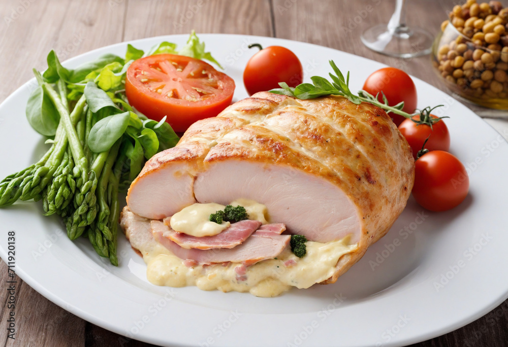 Delicious Chicken Cordon Bleu