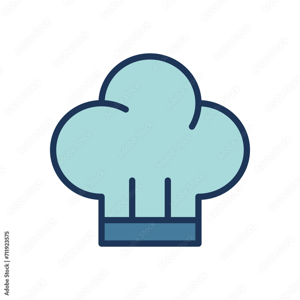 chef hat icon symbol vector template chef hat icon symbol vector template