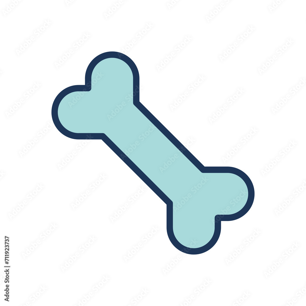 bone icon symbol vector template bone icon symbol vector template