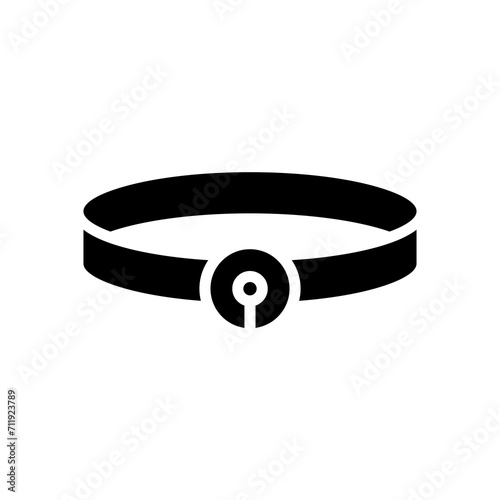 Pet Collar  icon symbol vector template