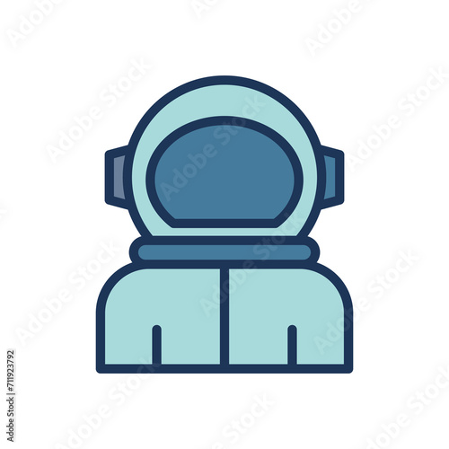 astronaut icon symbol vector template