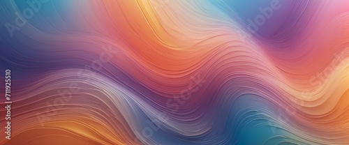 Gradient textured frosted glass background wallpaper in abstract sunset colors photo