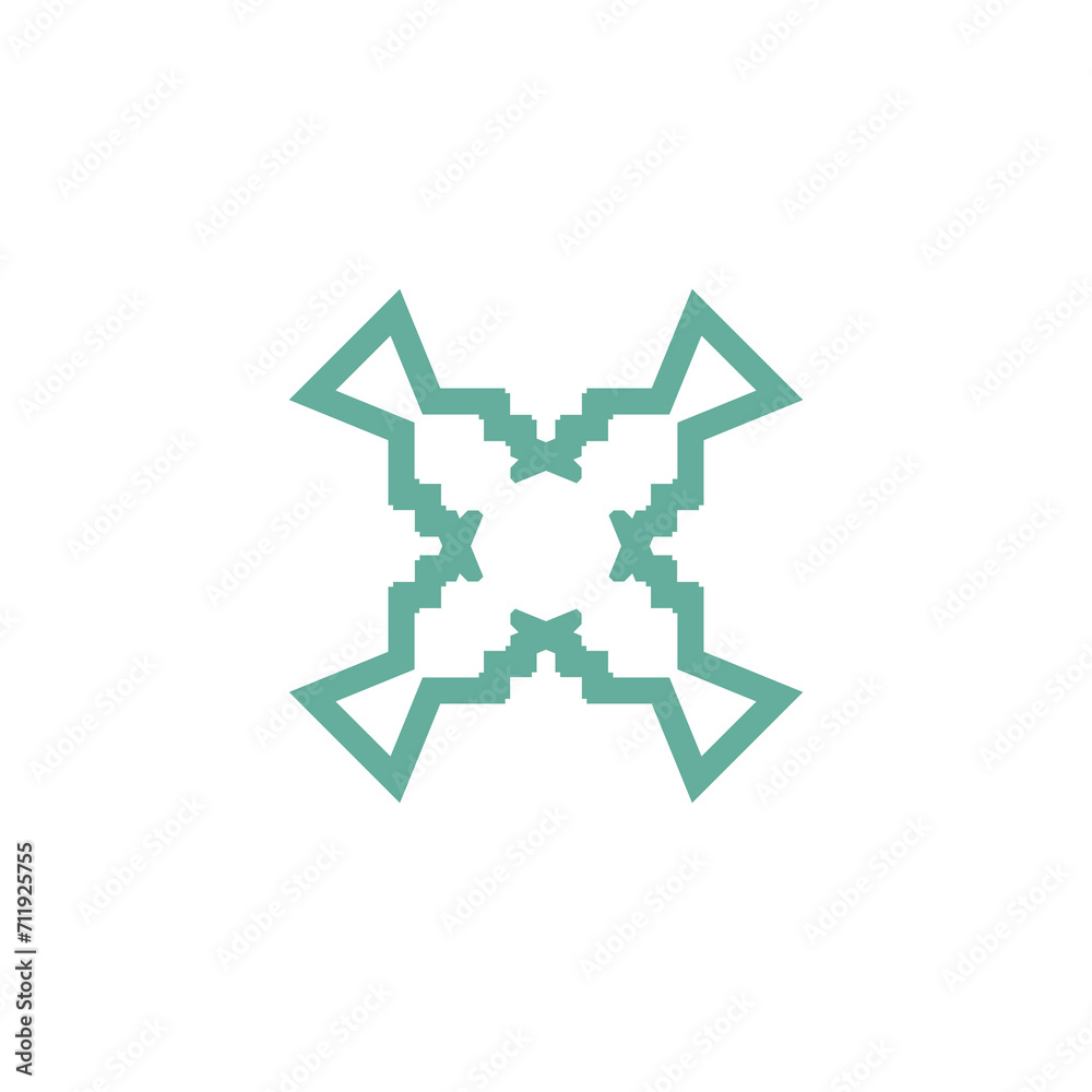 Snowflake isolated on white background Snowflake isolated on white background