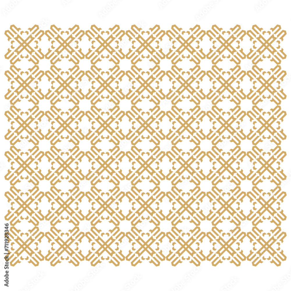 Seamless ornamental elegant geometric patterns -  symmetric vintage design. Endless grid textures. Vector repeatable antique backgrounds